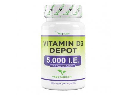 Vit4ever Vitamin D3 Depot 500 tablet | Natureforlife.cz