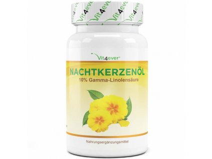 Vit4ever Pupalkový olej 1000mg - 10% GLA 180 kapslí | Natureforlife.cz