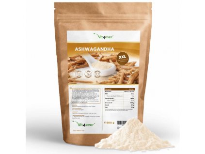 Vit4ever Ashwagandha prášek - 600 g | Natureforlife.cz