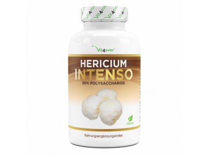 Vit4ever Houba Hericium Intenso | Lions Mane 1300 mg 120 kapslí | Natureforlife.cz