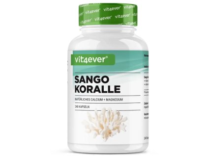Vit4ever Sango sea coral 180 kapslí | Natureforlife.cz