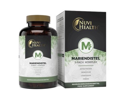Nuvi Health Ostropestřec mariánský komplex | Natureforlife.cz