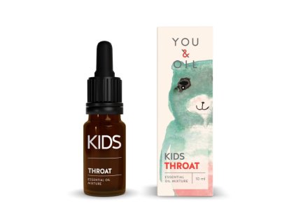 You & Oil KIDS Bioaktivní směs pro děti - Bolest v krku 10 ml