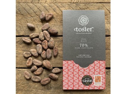 TOSIER CHOCOLATEMAKER Hořká čokoláda 70% KAKAO | Pisa, HAITI | Natureforlife.cz
