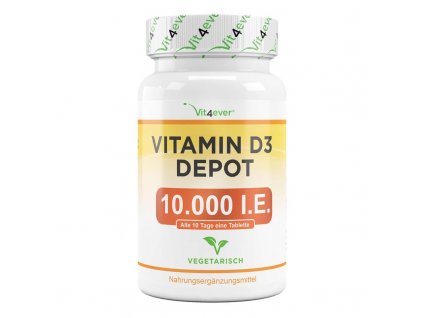 Vit4ever Vitamin D3 Depot 10 000 IU | Natureforlife.cz