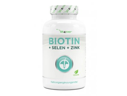 Vit4ever Biotin + selen + zinek I Natureforlife.cz