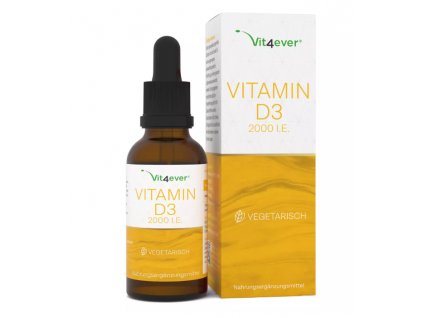 Vit4ever Vitamin D3 - 2000 IU | Natureforlife.cz