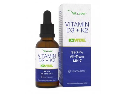 Vit4ever Vitamin D3 + K2 kapky | Natureforlife.cz