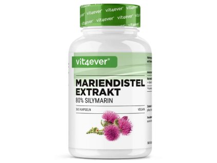 Vit4ever Extrakt Ostropestřec mariánský | Natureforlife.cz