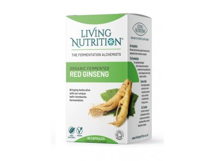 Living Nutrition - Fermetovaný BIO červený Ženšen | Natureforlife.cz