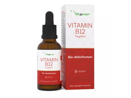 Vit4ever Vitamín B12 kapky | Natureforlife.cz