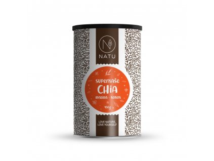 Superkaše CHIA s malinami a kokosem 450g | Natureforlife.cz