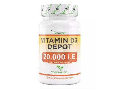 Vit4ever Vitamin D3 Depot 20 000 IU | Natureforlife.cz