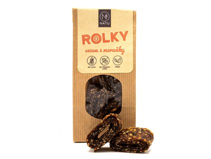 Sezamové rolky s meruňkami 45g | Natureforlife.cz