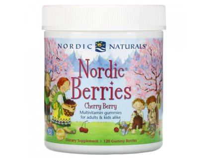 Nordic Berries Multivitamin pro Děti, třešeň | Natureforlife.cz
