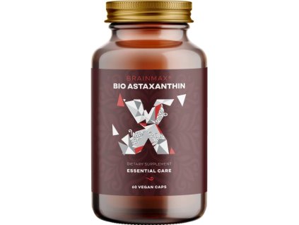 BrainMax Astaxanthin BIO 60 kapslí | Natureforlife.cz
