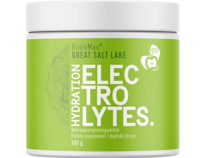 BrainMax Hydration Electrolytes jablko 300 g | Natureforlife.cz