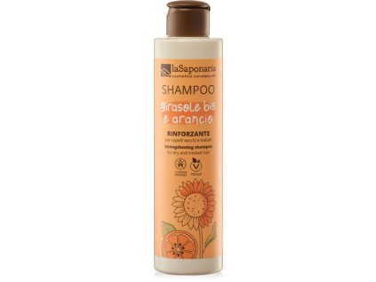 laSaponaria Šampon se slunečnicí a sladkým pomerančem 200 ml | Natureforlife.cz
