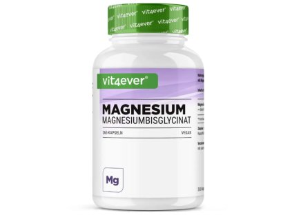 Vit4ever Magnesium Bisglycinat 365 kapslí | Natureforlife.cz