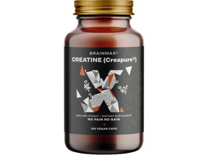 BrainMax Creatine Creapure® 100 kapslí | Natureforlife.cz