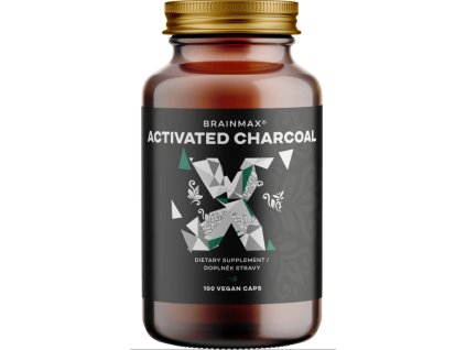 BrainMax Activated Charcoal, aktivní uhlí z kokosových skořápek | Natureforlife.cz