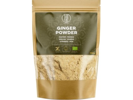 BrainMax Pure Zázvor BIO prášek | Natureforlife.cz
