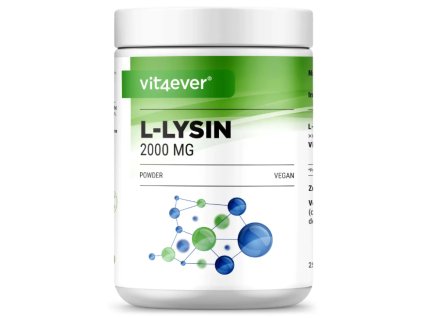 Vit4ever L-Lysin HCL prášek, 500 g | Natureforlife.cz