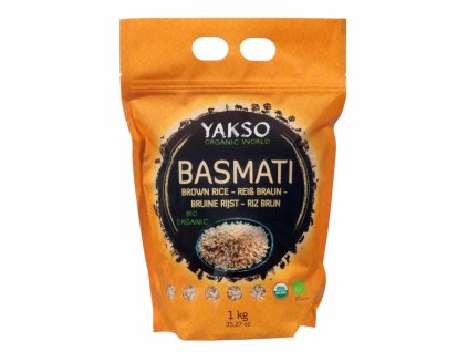 YAKSO Bio Basmati hnědá rýže | Natureforlife.cz
