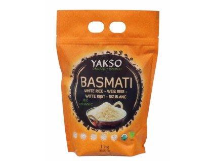 YAKSO Bio Basmati bílá rýže | Natureforlife.cz