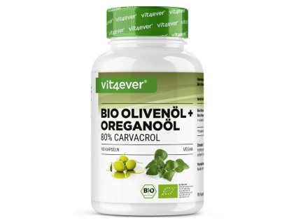 Vit4ever BIO Olivový a Oregánový olej v kapslích | Natureforlife.cz