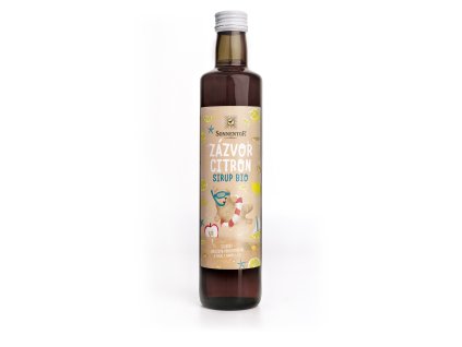 Sonnentor Zázvor - citron sirup bio 500 ml