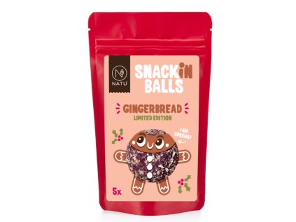 SNACKin Balls Gingerbread | Natureforlife.cz