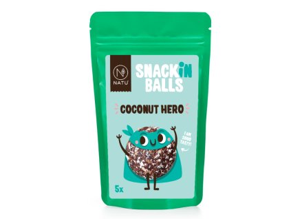 SNACKin Balls Coconut Hero 65g | Natureforlife.cz