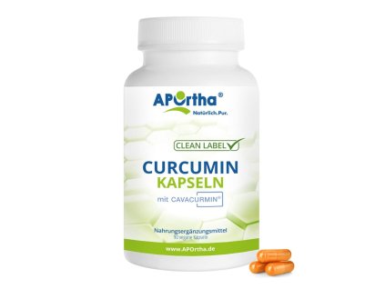 Aportha Kurkumin s CAVACURMIN® 90 kapslí | natureforlife.cz