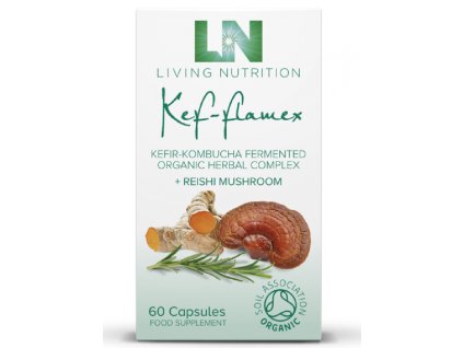 LIVING NUTRITION | Doplněk Stravy kvašený s REISHI houbou | Natureforlife.cz