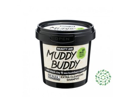 Beauty Jar | Muddy buddy - hloubkově čistící šampon | Natureforlife.cz