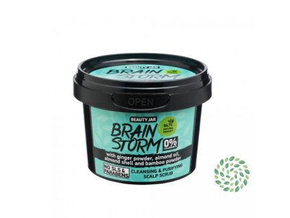 Beauty Jar | Brainstorm - peeling na pokožku hlavy | Natureforlife.cz