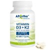 Aportha Vitamín D3 10 000 IU 250 μg + Natto Vitamín K2 MK-7 | Natureforlife.cz
