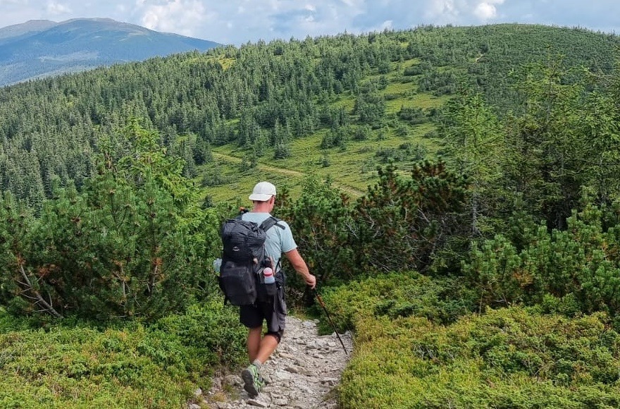 Naturehike - test batohu 60+5l Dyneema (Peter Maľak)