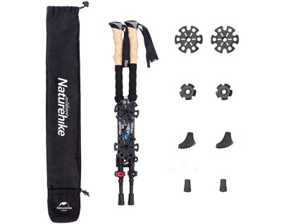 Naturehike carbonové trekingové palice DS03 pár
