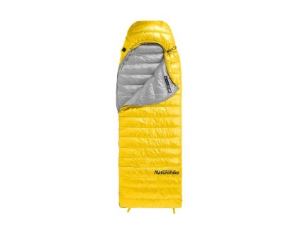 Naturehike páperový spací vak CW400 - žltá