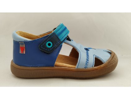 Sandály Rak 0207-3N modrá (Barva modrá, Velikost boty 21)