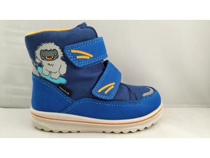 Obuv zimní Richter 2701 6198 6821 chlapecké modré příšerka
