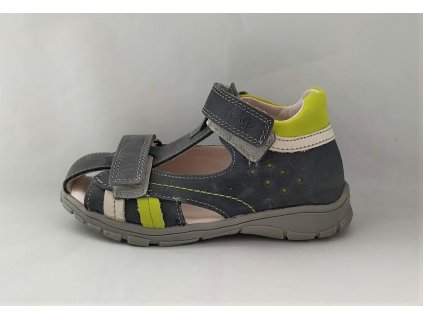 Sandály Ponte PS119 (Barva šedá, Velikost boty 22)
