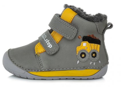 Obuv zimní DDstep W070-337 šedá/nákladní auto
