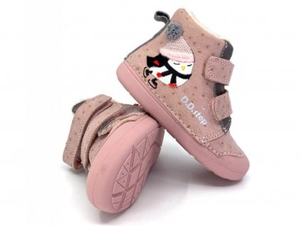 24981 detske zimni boty dd step w066 352a pink