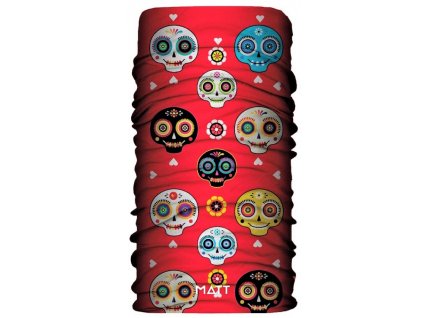 Tunel Matt multifunkční tenký mix barev (Barva modrá monsters, Velikost čepice uni)