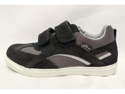 Obuv celoroční DPK K59019 TEX (Barva černá/antracit, Velikost boty 31)
