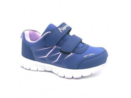 Tenisky Obutex Alpinex A224001A modrá/růžová