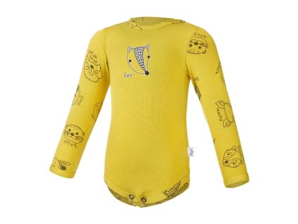 47897 body smyk obrazek tisk outlast zlutozelena zlutozelena zviratka